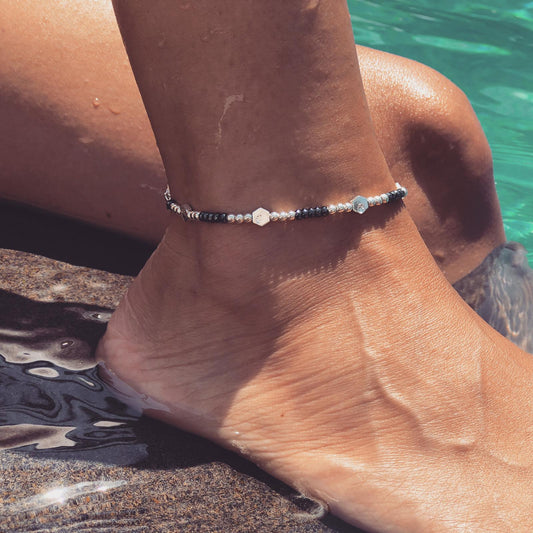 צמיד לרגל שילה- כסף 925