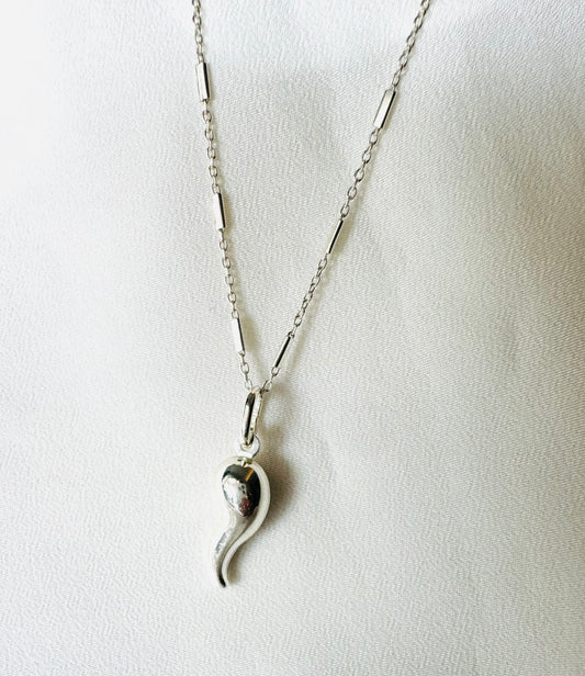 שרשרת פלפל כסף - כסף 925