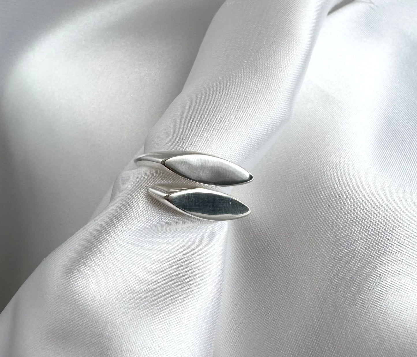 טבעת דאבל- כסף 925