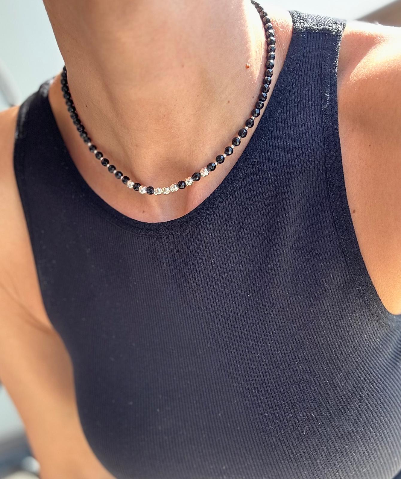 שרשרת דין בלאק-כסף 925