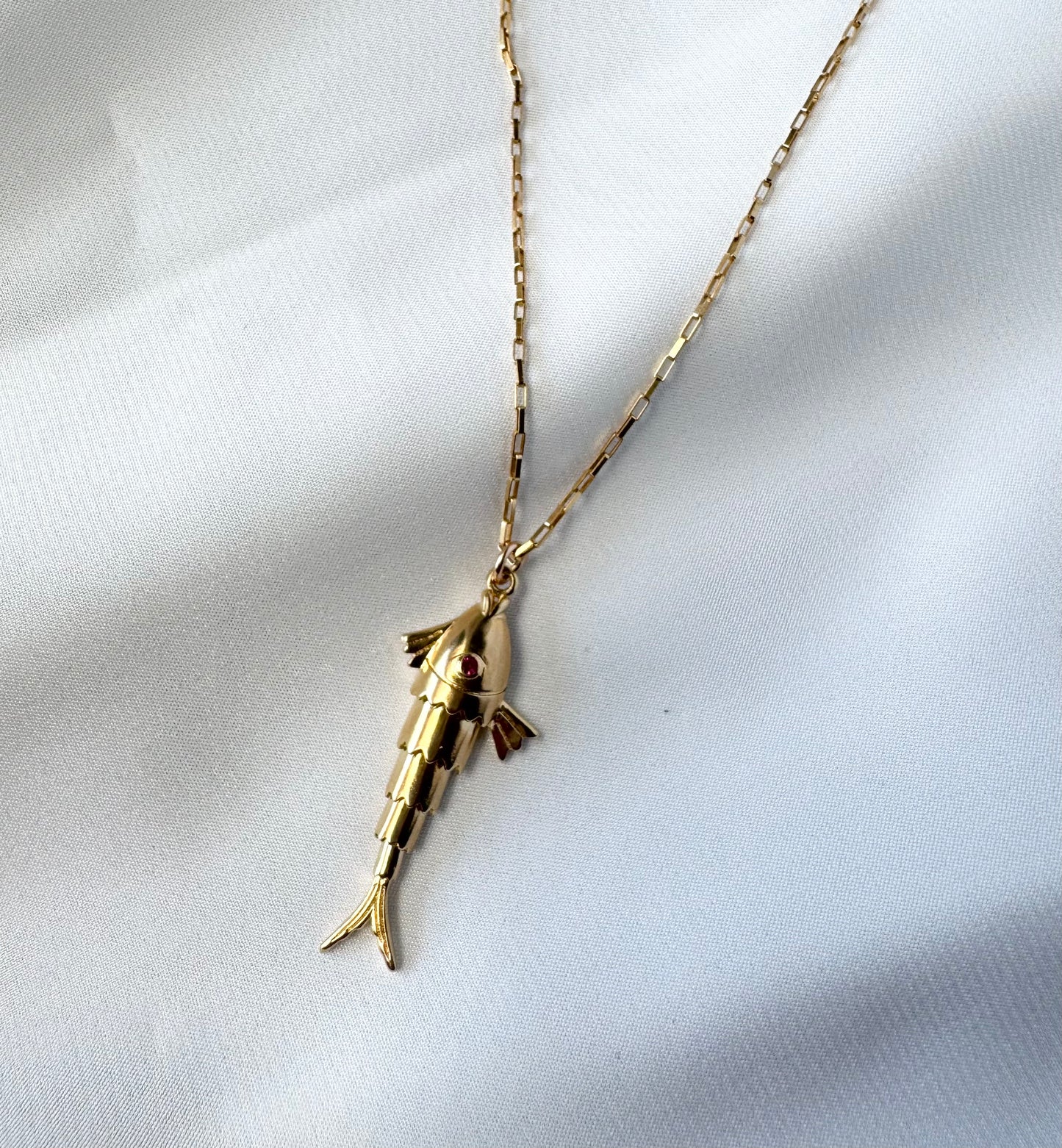 שרשרת דג קטן- ציפוי 2 מיקרון