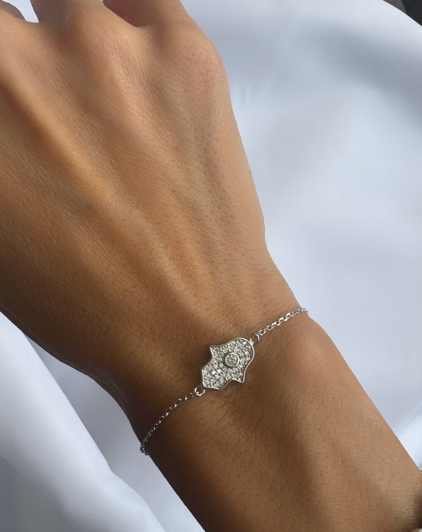 צמיד חמסה- כסף 925