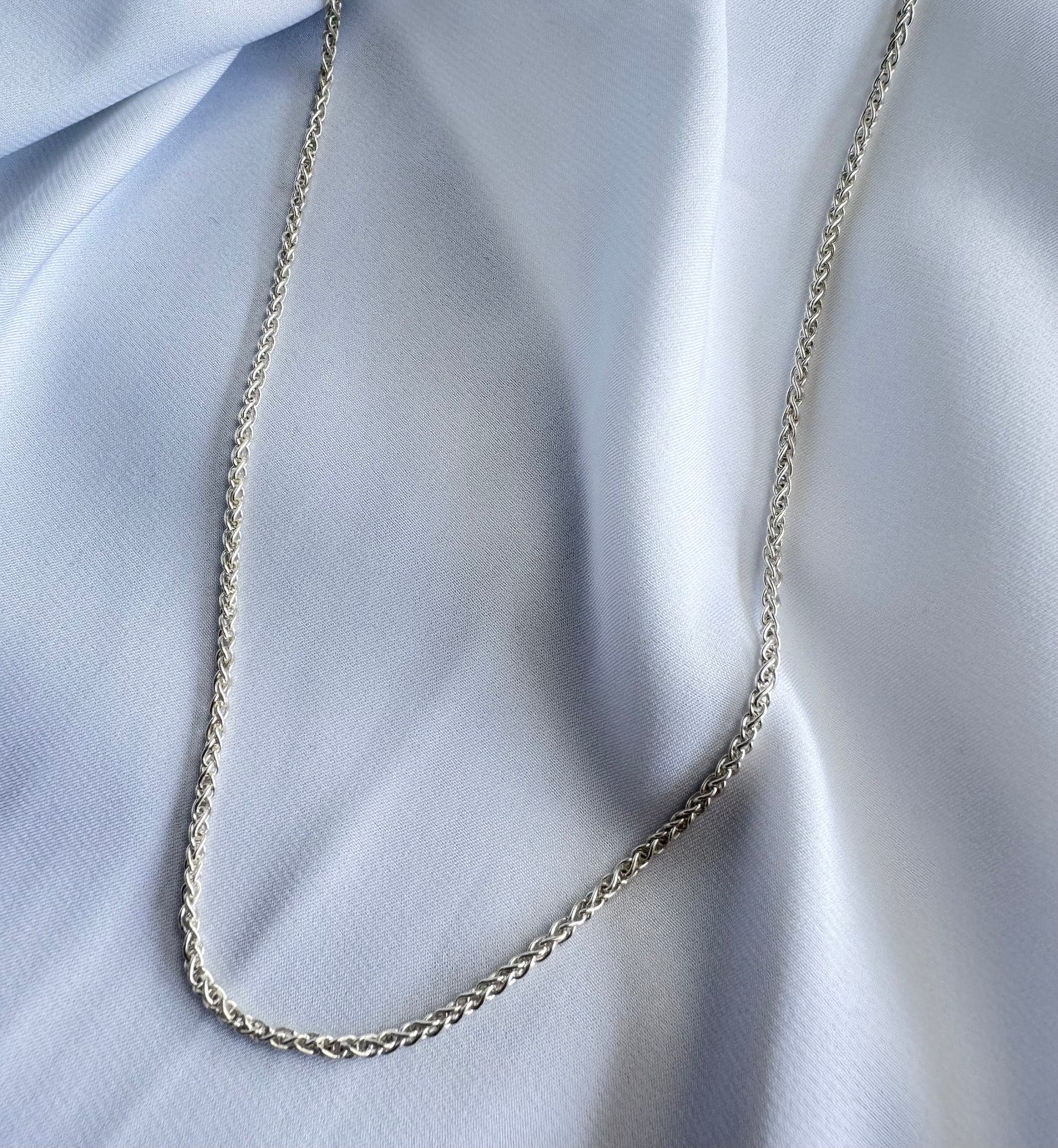 שרשרת דפי- כסף 925