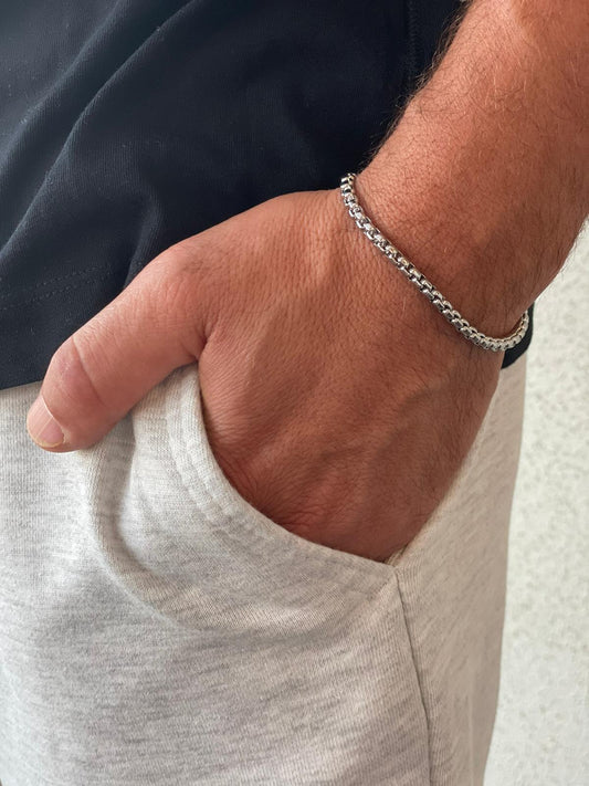 צמיד ג'ורג- כסף