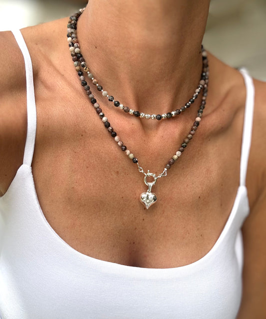 שילוב פינק-כסף 925