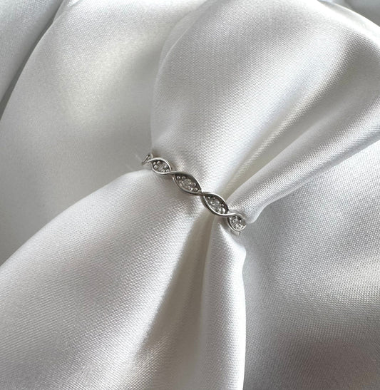 טבעת לין- כסף 925