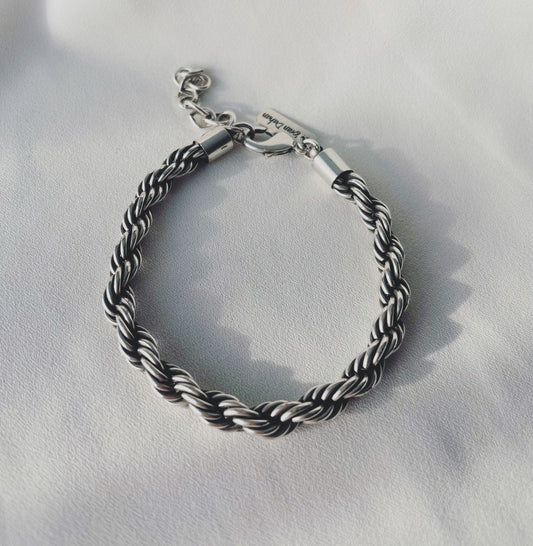 צמיד לימור 8 מ"מ - כסף