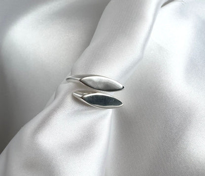 טבעת דאבל- כסף 925