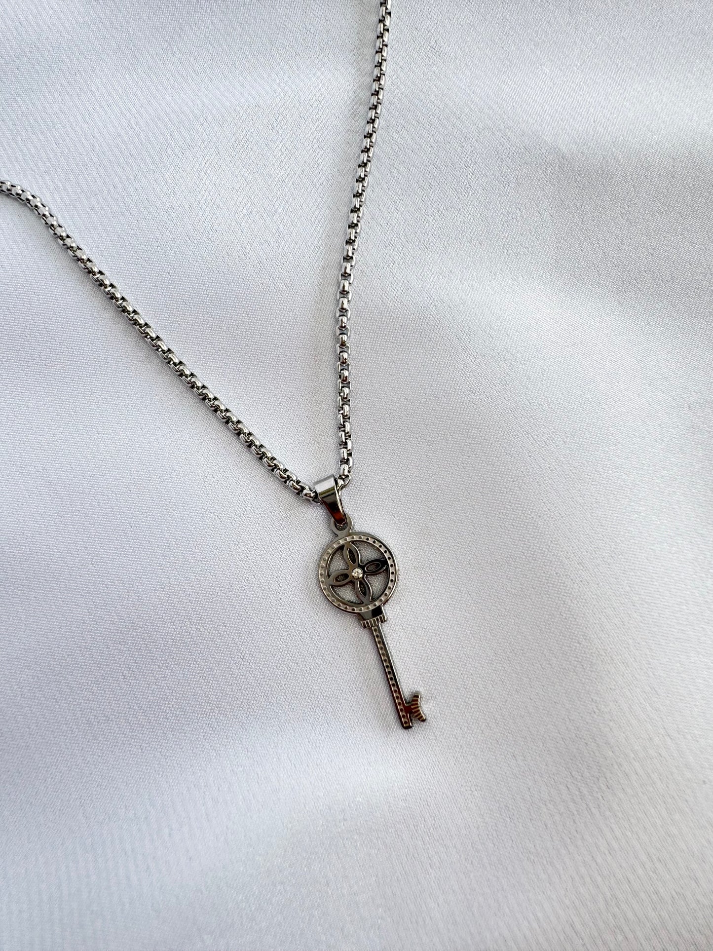 שרשרת מפתח- כסף